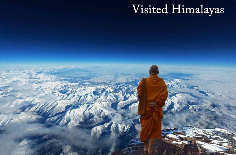 Visited Himalayas